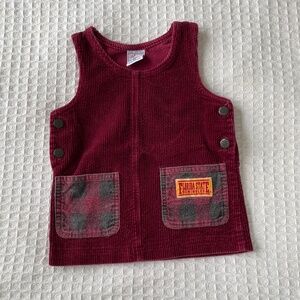 VTG lil'Fan Florida State Seminoles Burgundy Dress - Size 2T